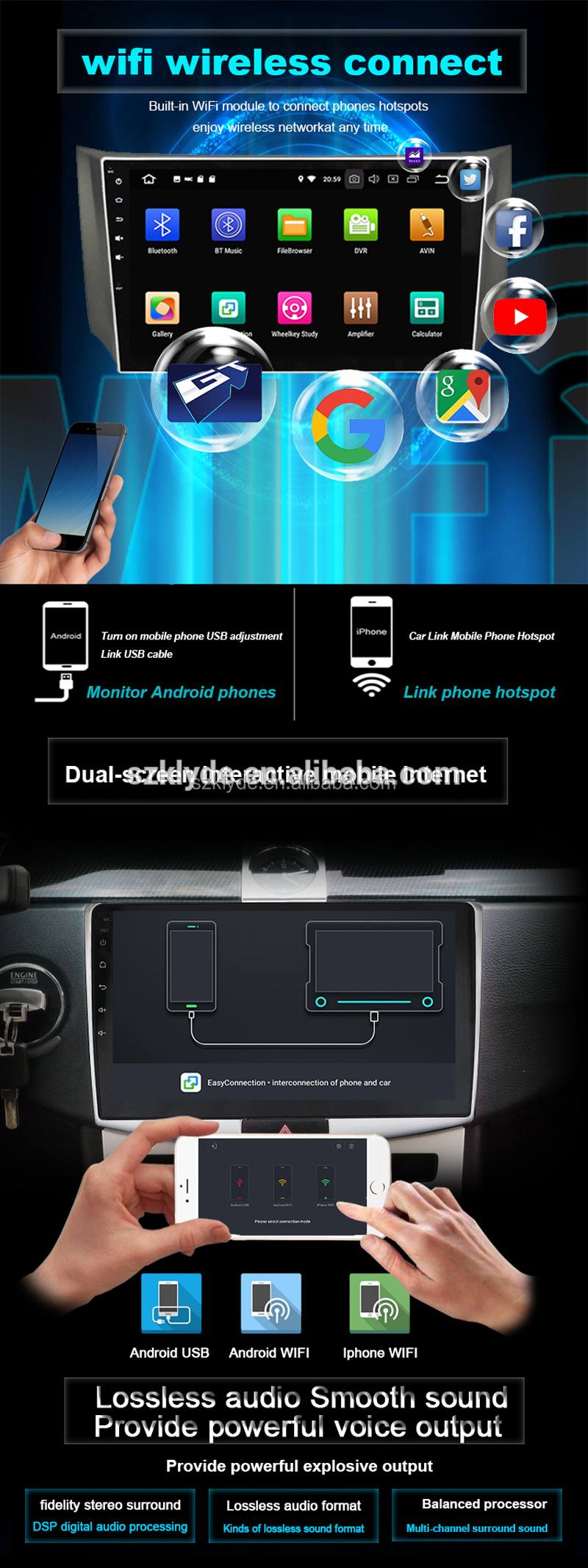 Android Car Stereo DVD Player 4