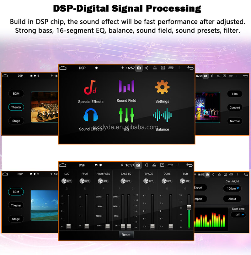 car audio stereo for Lancer function