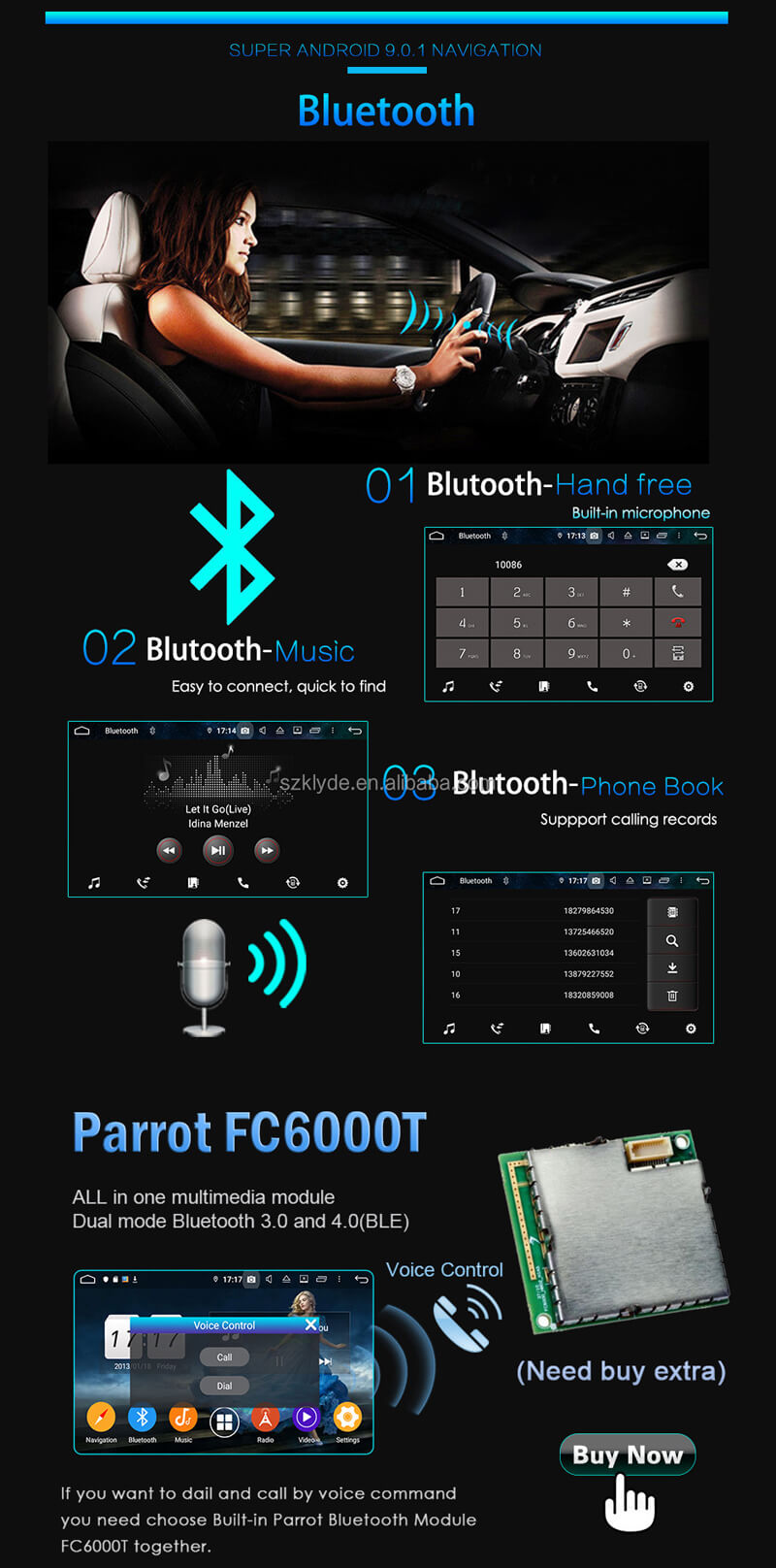 Android System PX5 8 Core Car Radio Player 4