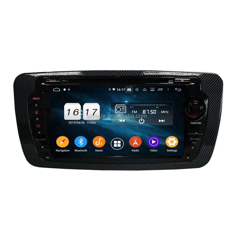 KD-1925 KLYDE OEM ODM Car Radio Player Car Multimedia System with GPS for SEAT
