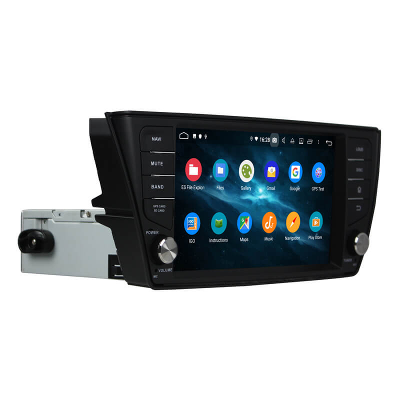 KD-8011 KLYDE Android Car Navigation Multimedia System for Skoda Fabia