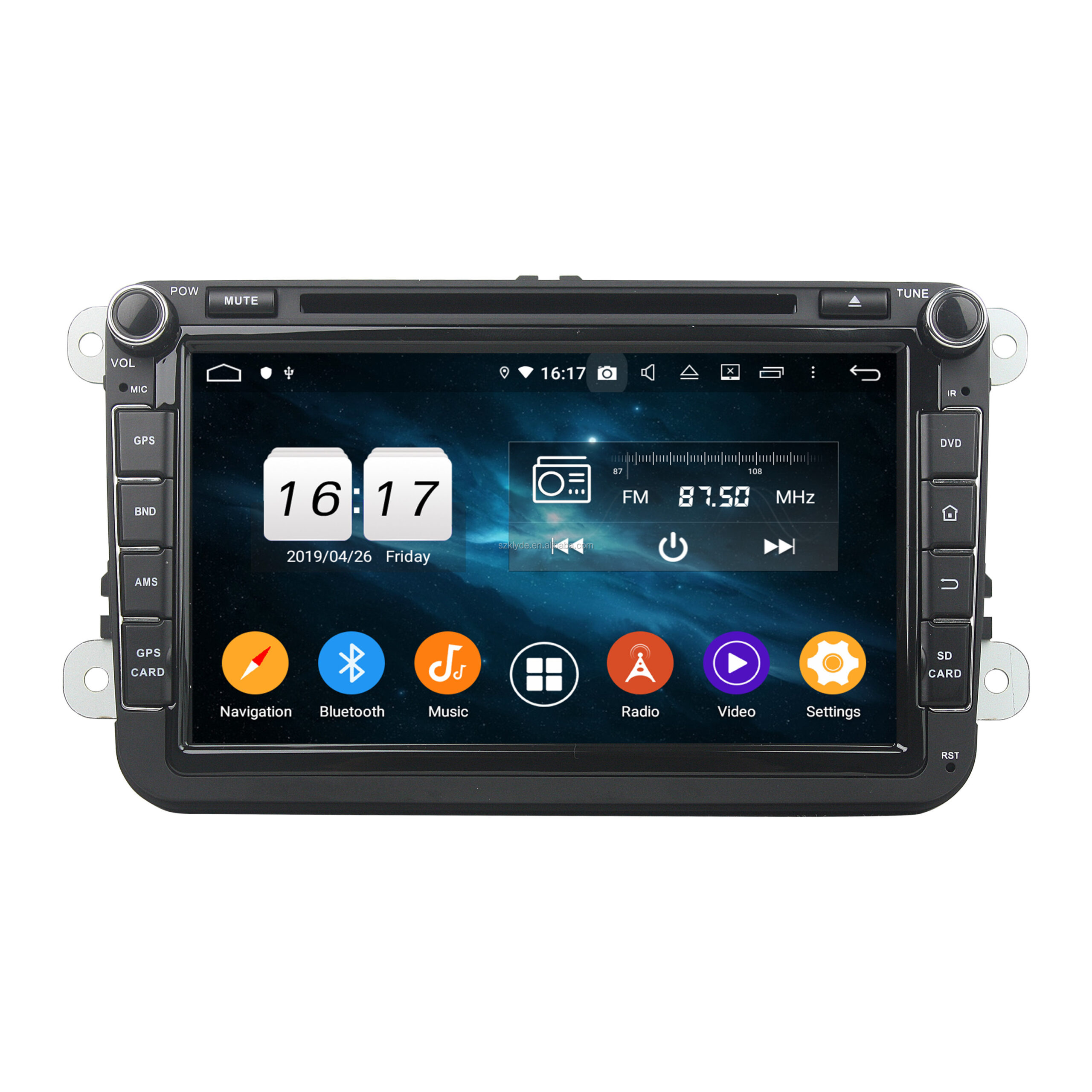 KD-8019 Android Multimedia Car Stereo Radio Audio DVD HeadUnit for Skoda