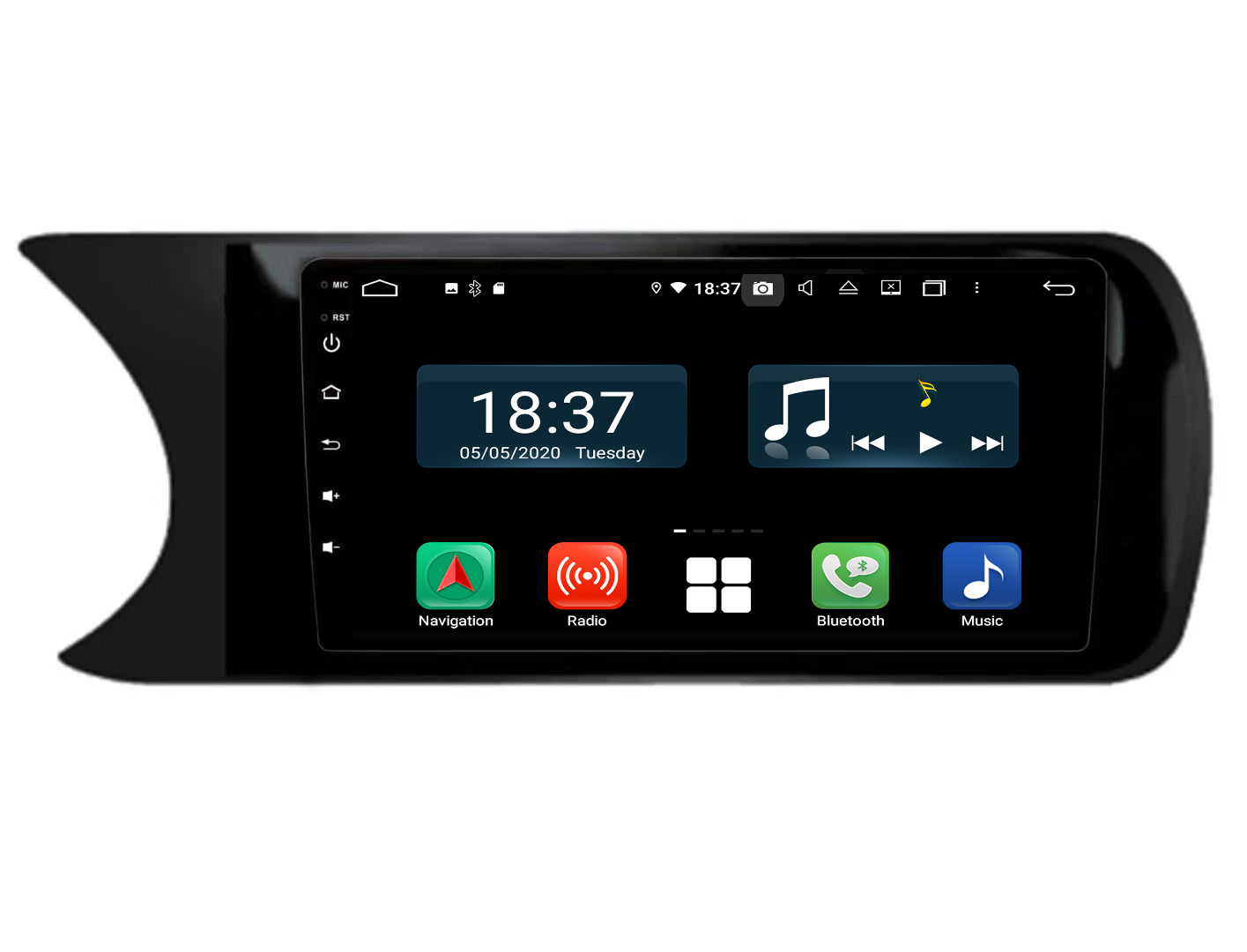 KD-1736 Car Radio for KIA K5 2021 Multimedia player with GPS Carplay Radio
