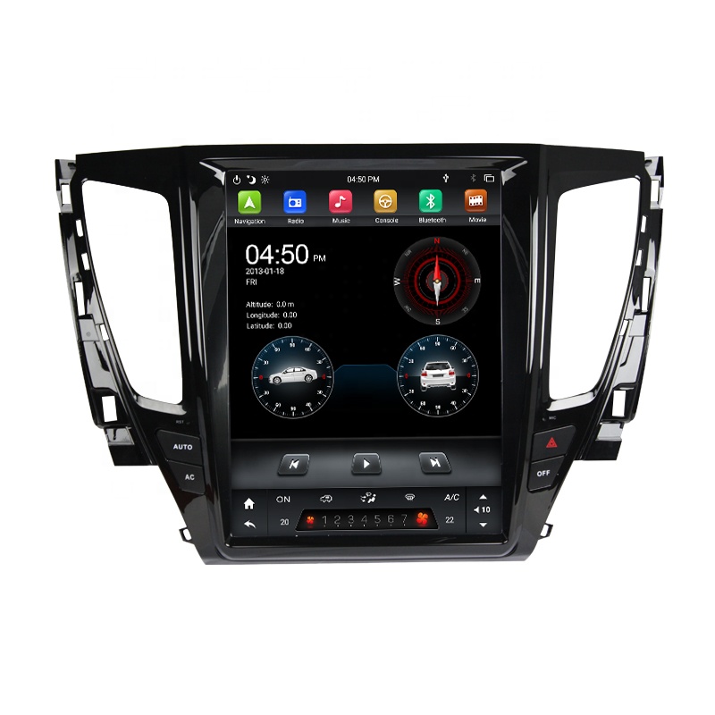 KD-12113 android car audio with vertical car multimedia dvd player for Pajero L200