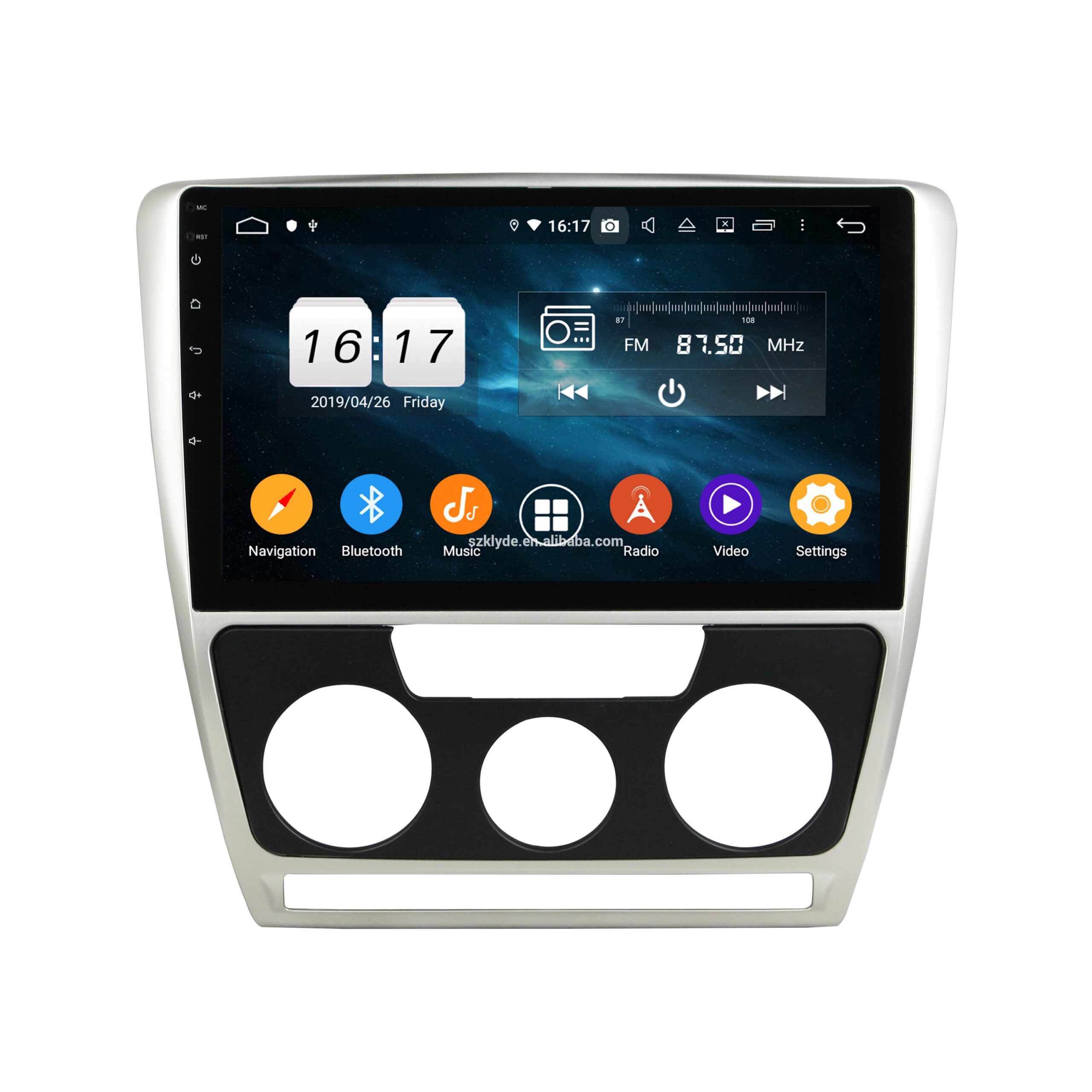 KD-1219 car navigation Player audio for cars for skoda Octavia AT