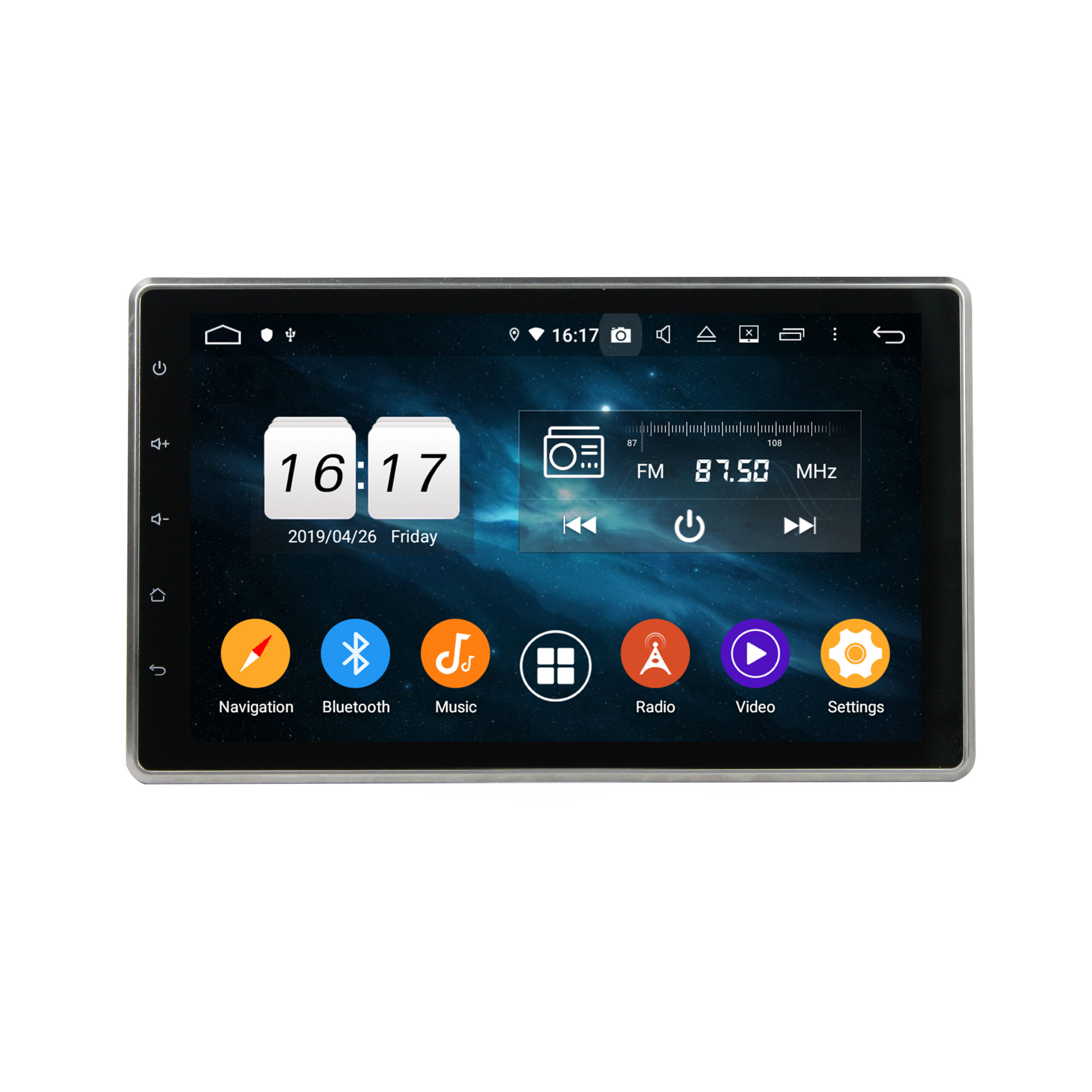 KD-1000 powered subwoofer car audio car radio universal player