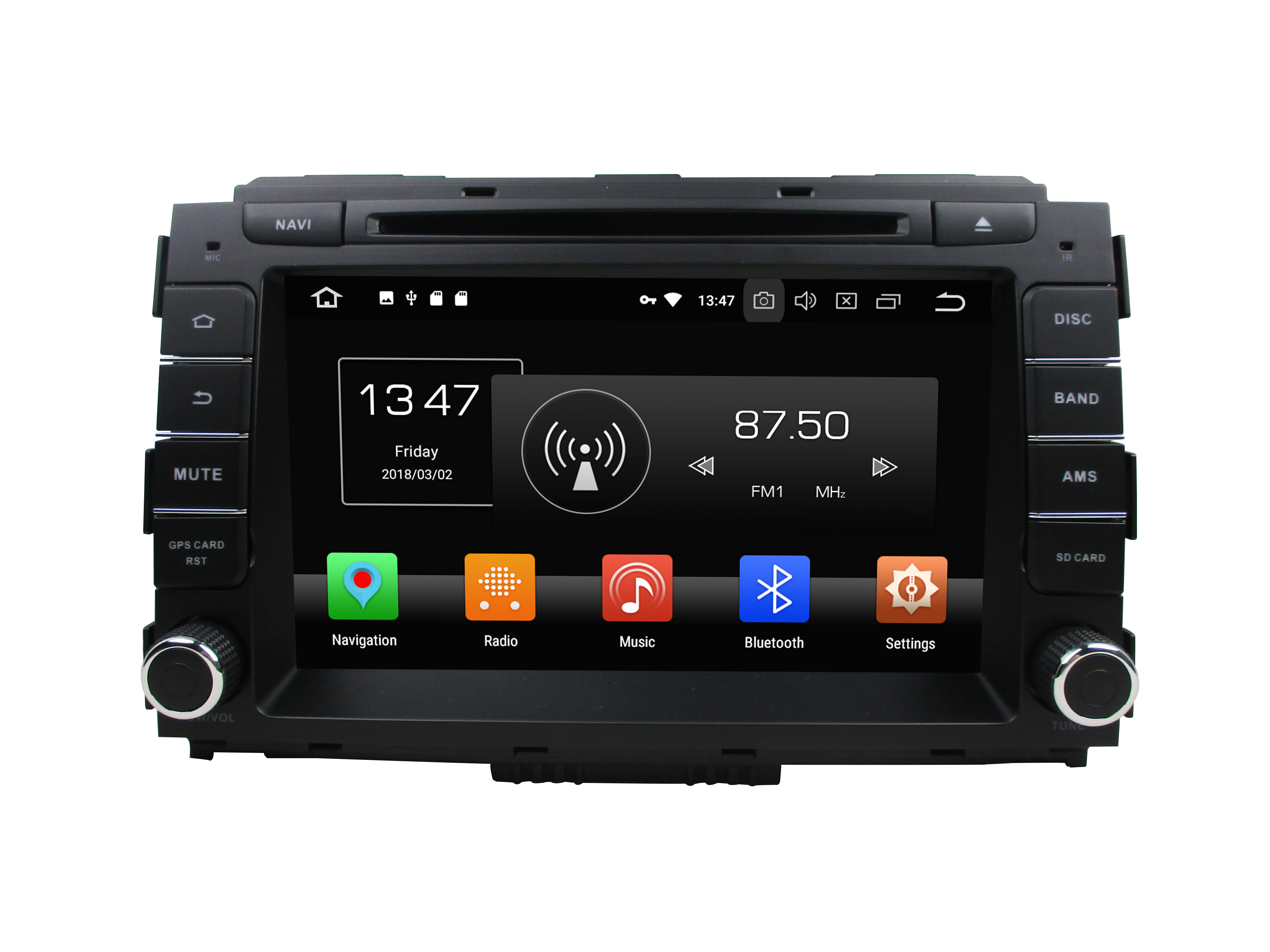KD-8205 KLYDE car radio android touch screen car stereo with Carplay for Carnival