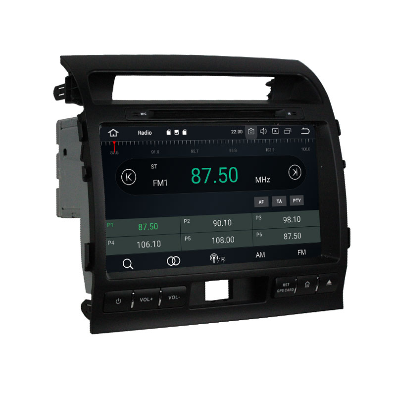 KD-1102 cheap car radio audio for cars with bluetooth capability for Lander Cruiser 2008-2012
