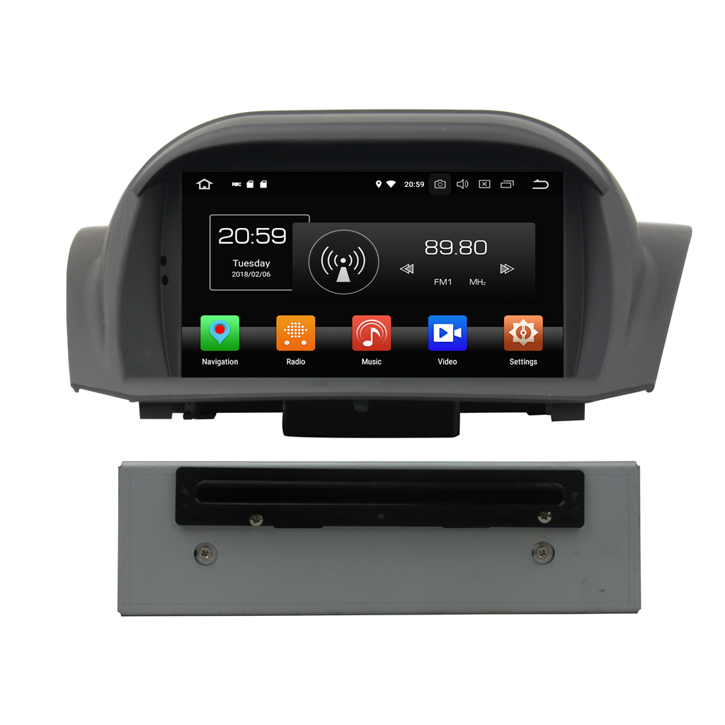 KD-7401 Car Radio Auto Stereo Navigation for Ford Fiesta  2013-2016