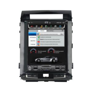 tesla radio screen car stereo for Land Cruiser 2007-2015