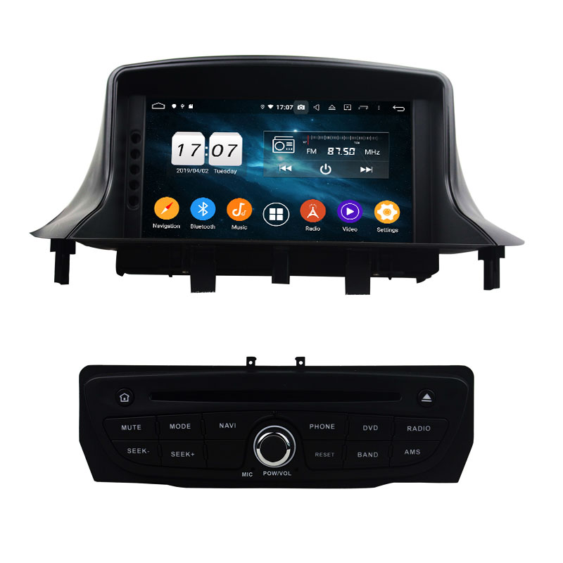 KD-7237 KLYDE DVD Car Audio Multimedia Player for Renault Megane III Fluence