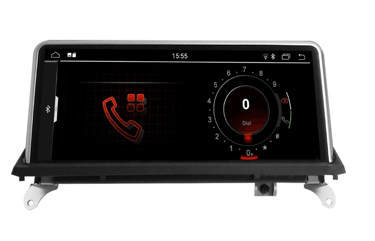 KD-1253-I powered subwoofer car audio stereo for X5 Series CIC