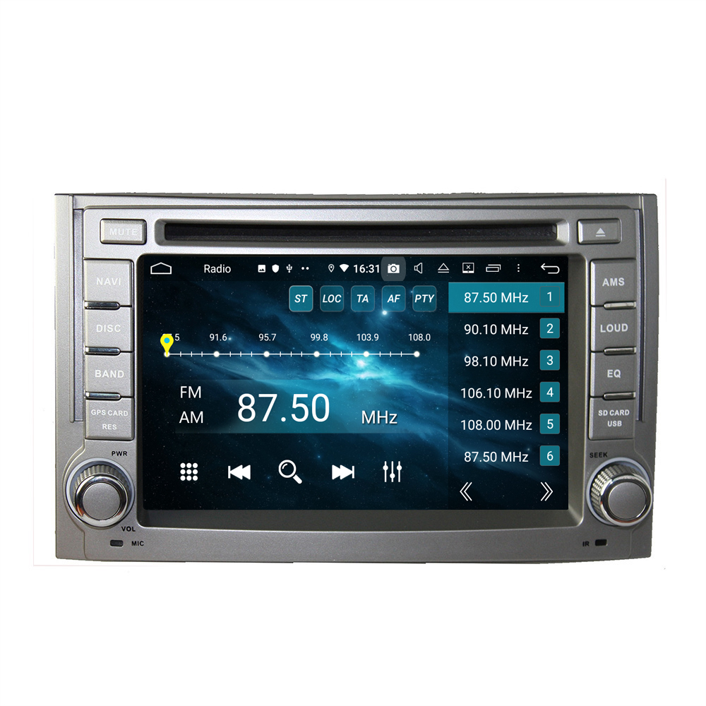 KD-6224 car multimedia player car stereo with GSP for H1 2011-2012