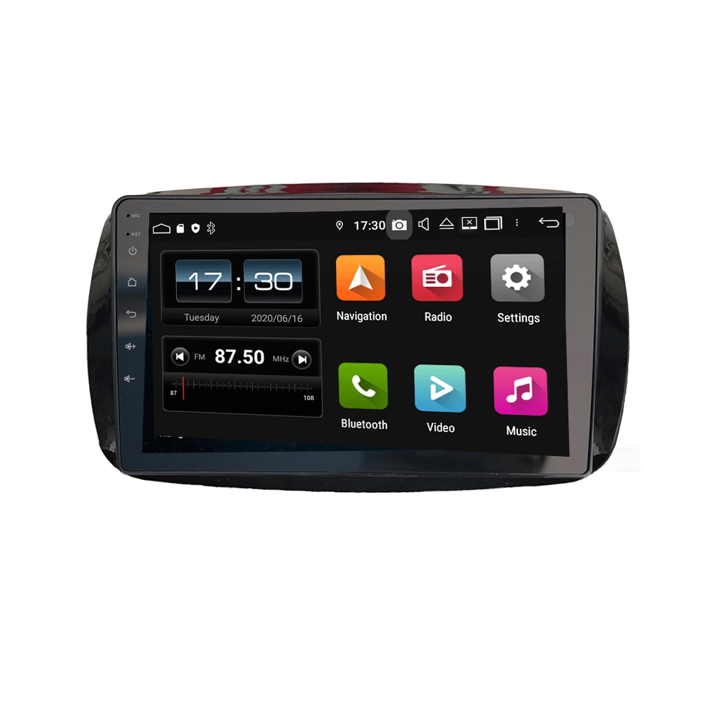 KD-1975 Car Navigation auto radio android screen for Benz SMART