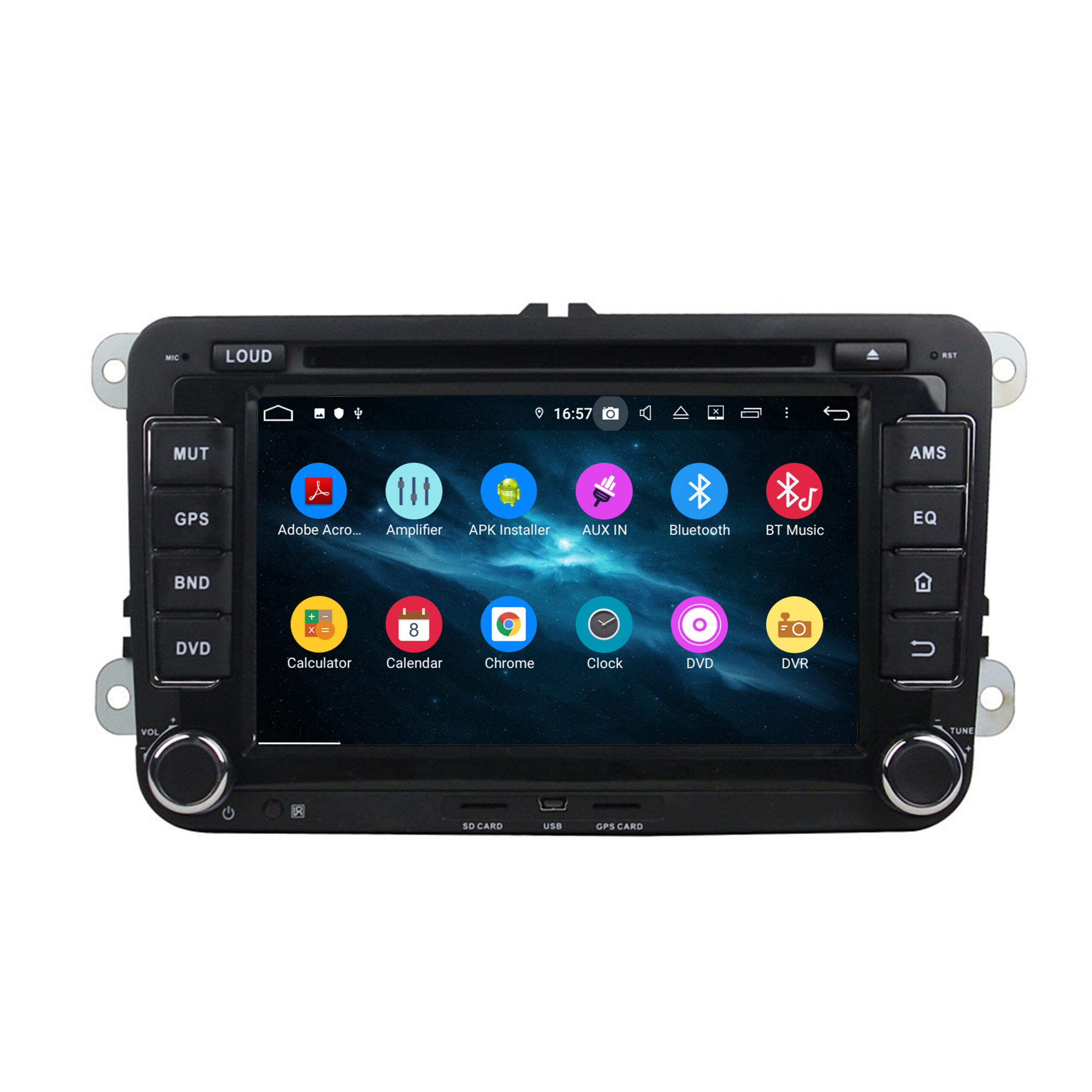KD-7008 OEM Auto Stereo Multimedia Player System with GPS for Volkswagen