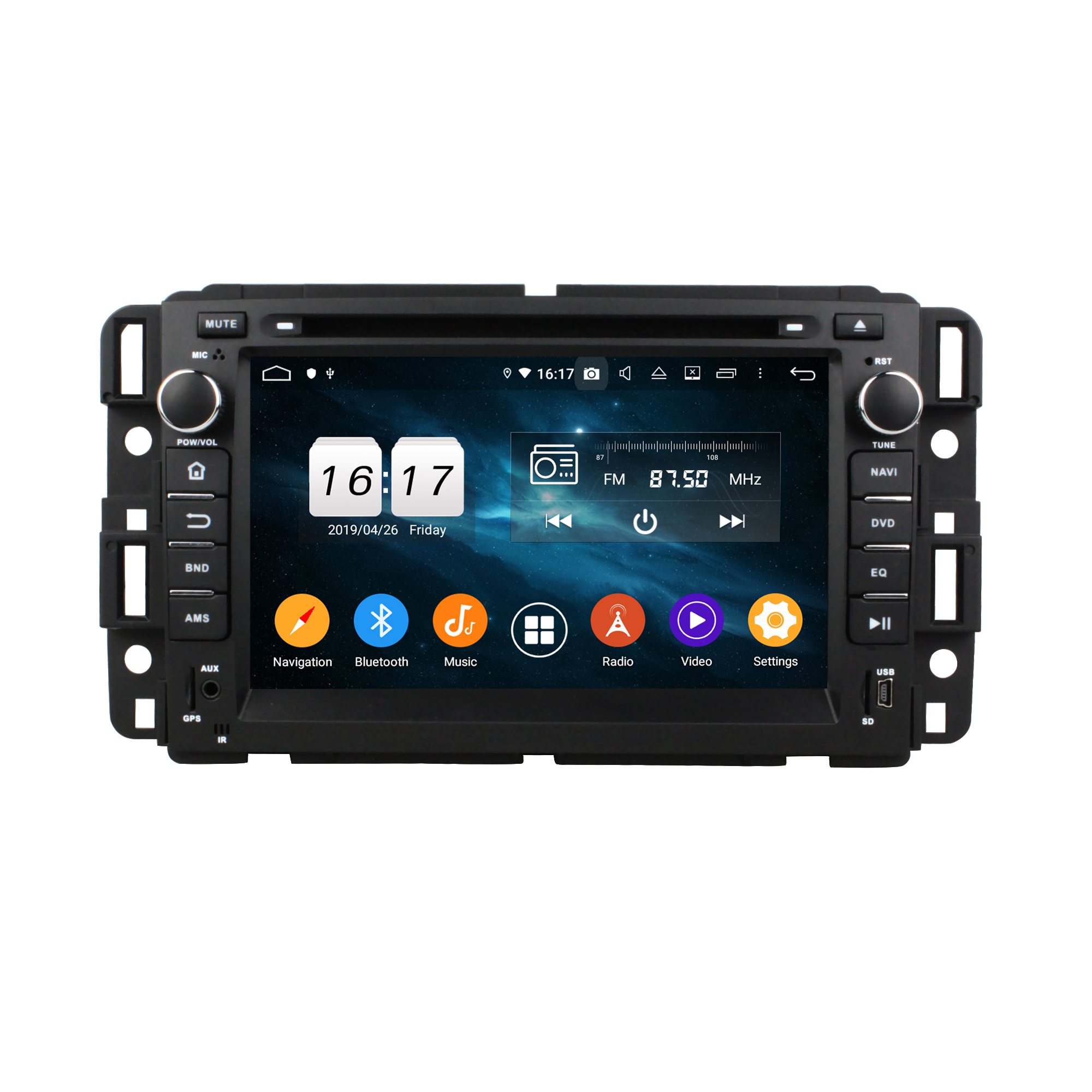 KD-7036 KLYDE Cheap Bluetooth Car Stereo with GPS Navigation For GMC Yukon/Tahoe