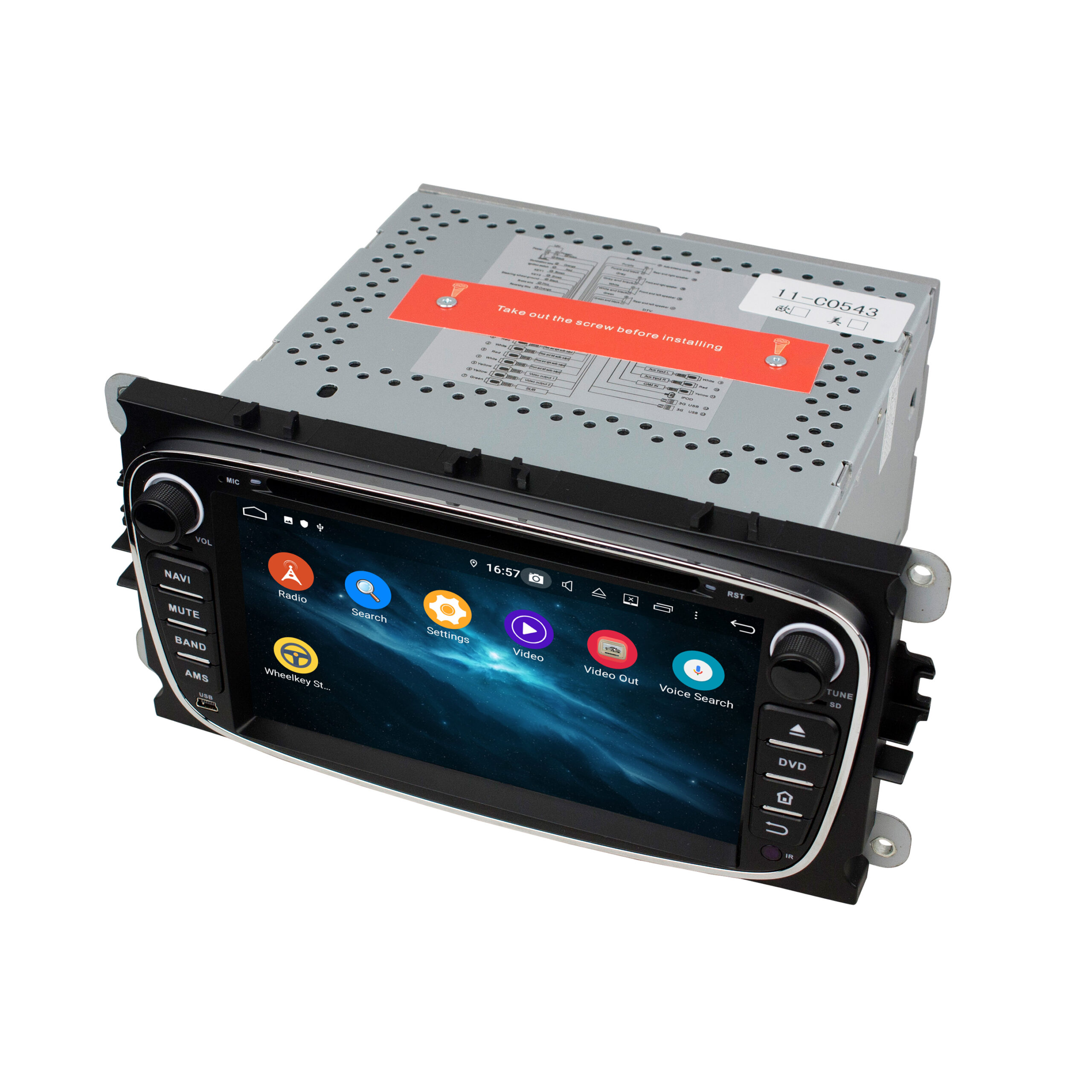 KD-7053 Car Stereo DVD Player With Bluetooth Capability For Ford Mondeo/Tourneo