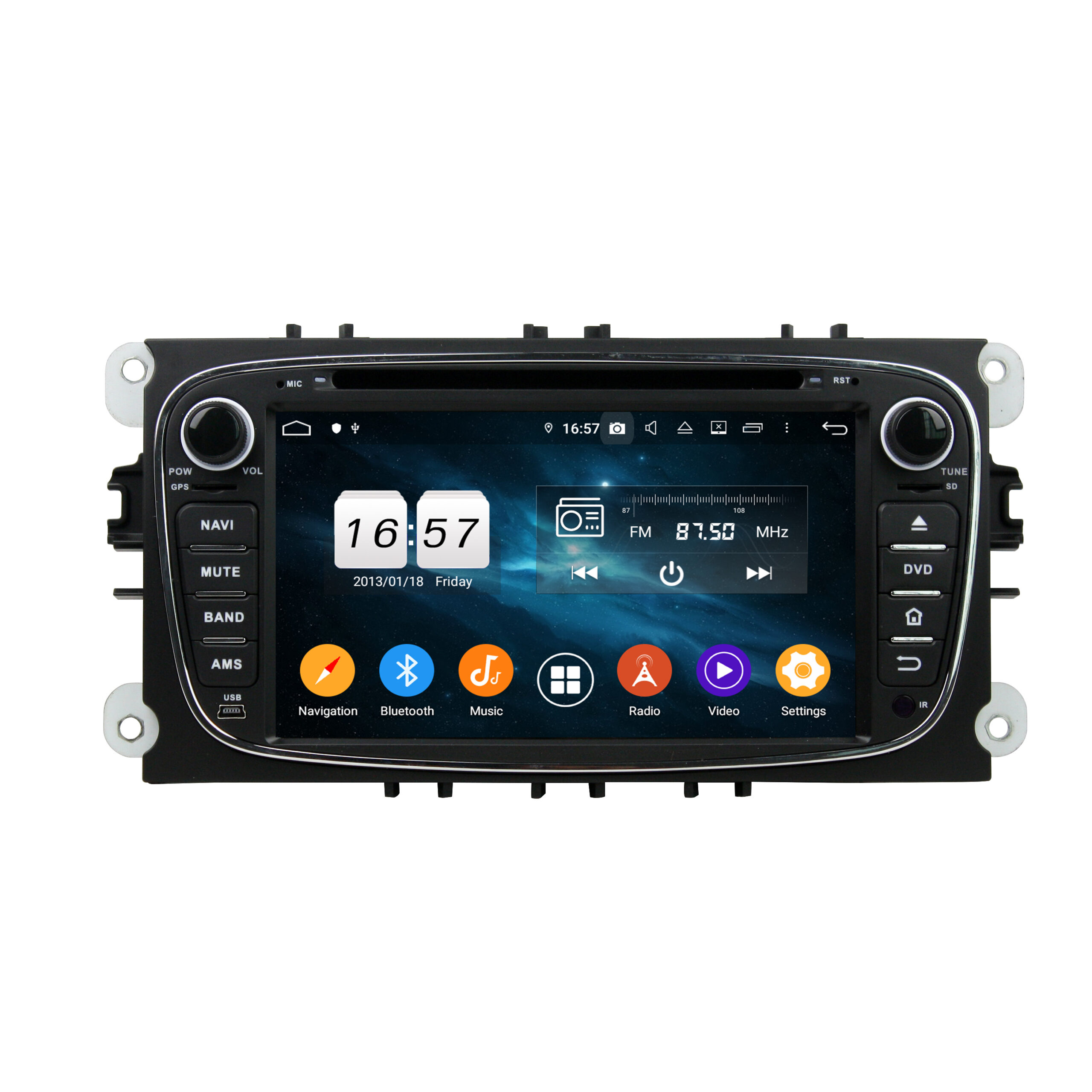 KD-7053 Car Stereo DVD Player With Bluetooth Capability For Ford Mondeo/Tourneo
