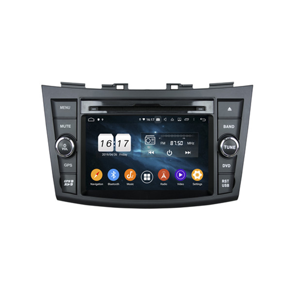 KD-7055 OEM car stereo dual touch screen car navigation for Suzuki Swift  2013-2018