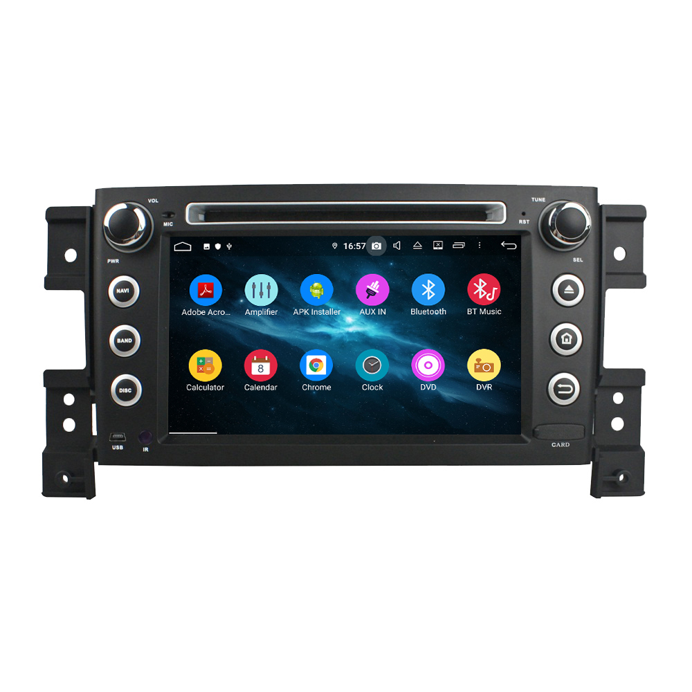 KD-7056 auto stereo dvd player with bluetooth capability car video for Suzuki Vitara  2005-2011