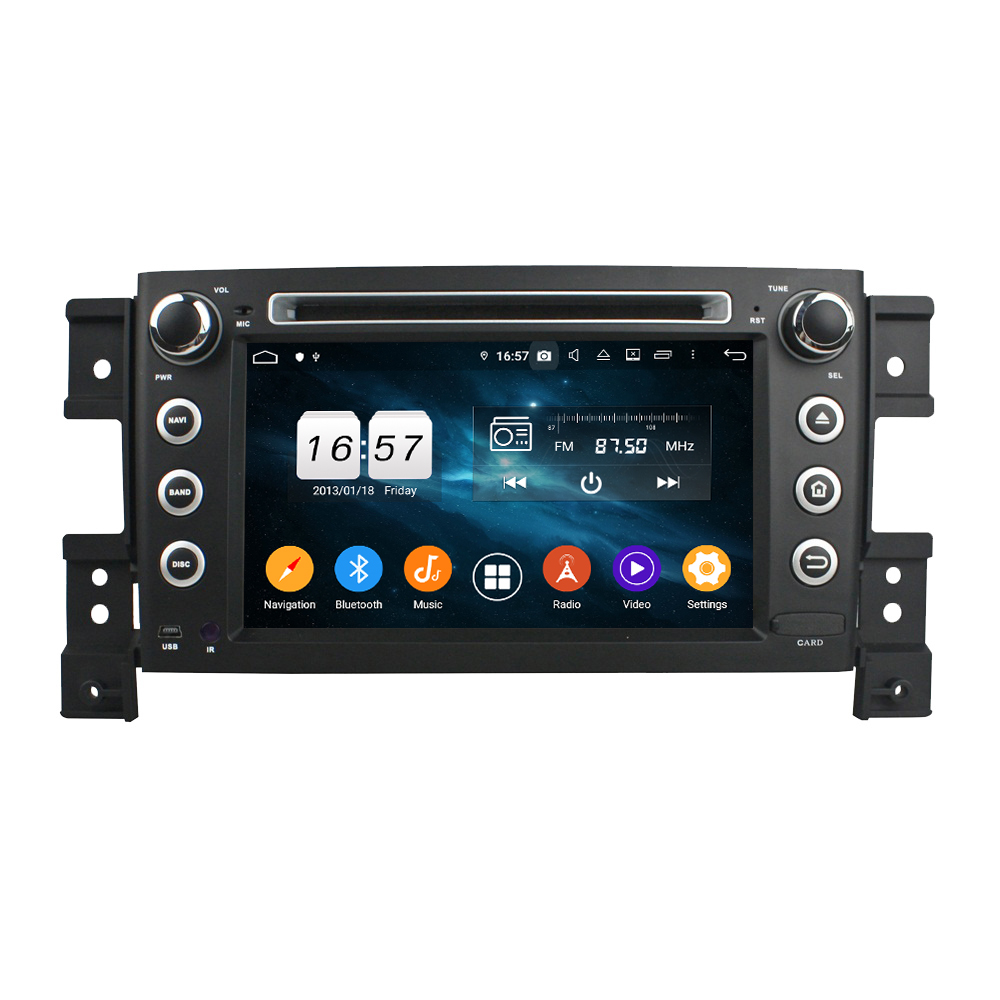 KD-7056 auto stereo dvd player with bluetooth capability car video for Suzuki Vitara  2005-2011