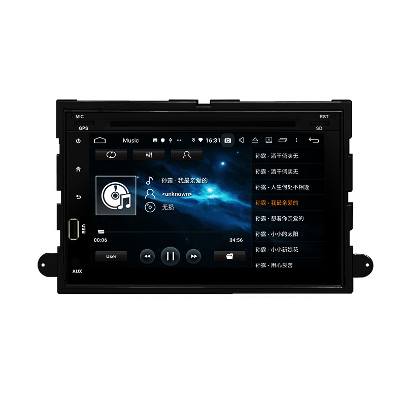 KD-7204 Chinese Android Car Stereo DVD Player With Bluetooth Capability For Ford