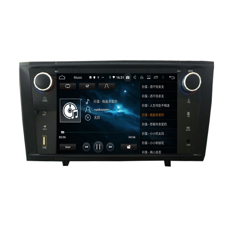 KD-7249 KLYDE cheap bluetooth car stereo android car dvd player car video for  Toyota Avensis 2009-2015