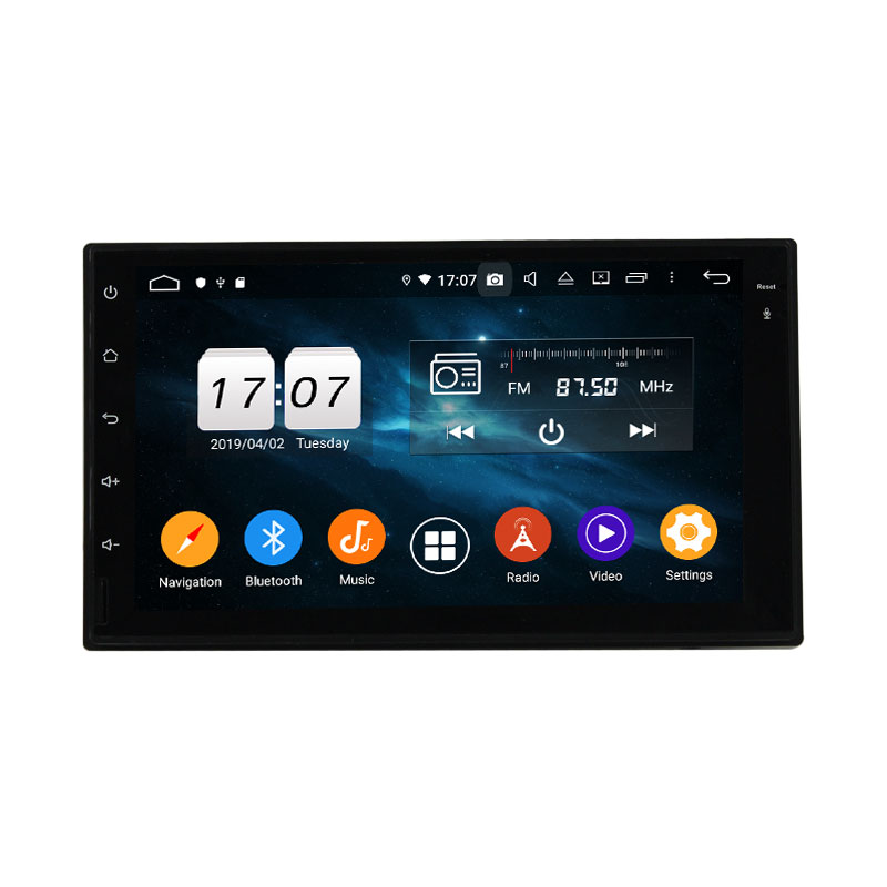 KD-7800 chinese universal radio player with GPS DSP car navigation