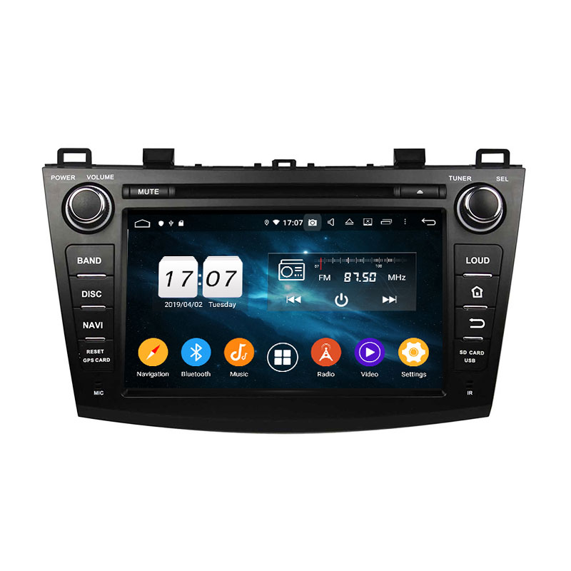 KD-8003 cheap bluetooth car stereo for Mazda auto multimedia navigation