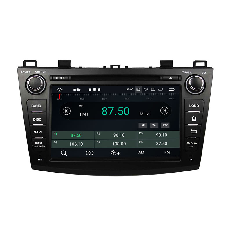 KD-8003 cheap bluetooth car stereo for Mazda auto multimedia navigation