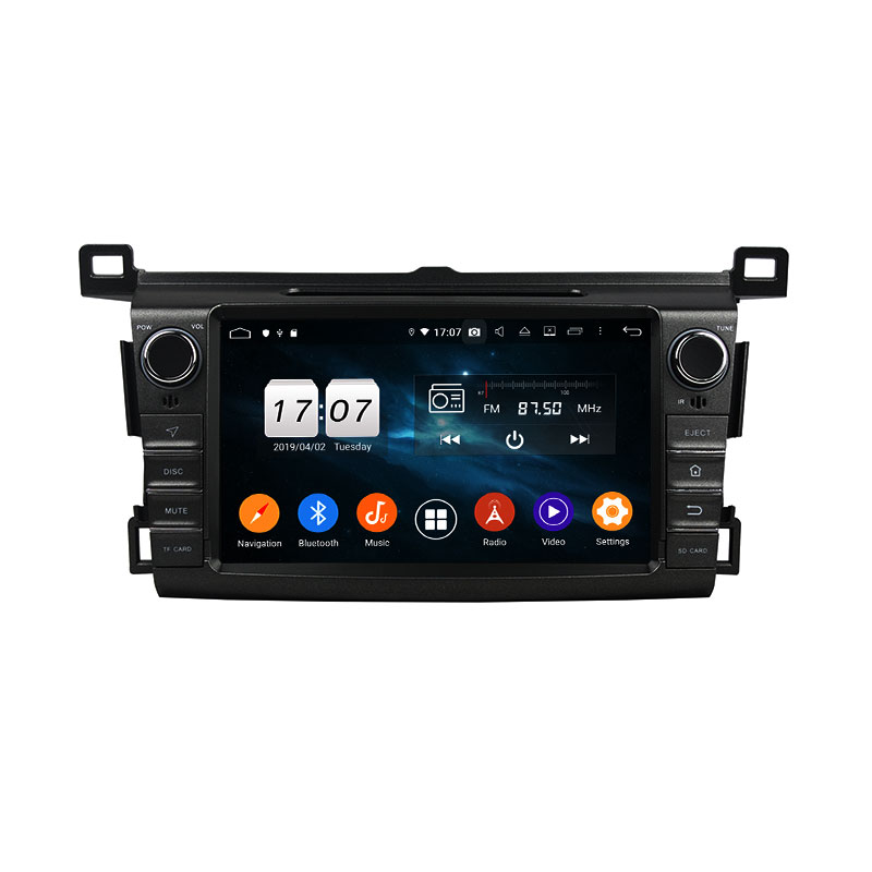 KD-8017 dvd car stereo android car vedio cheap bluetooth car radio for RAV4  2013-2018