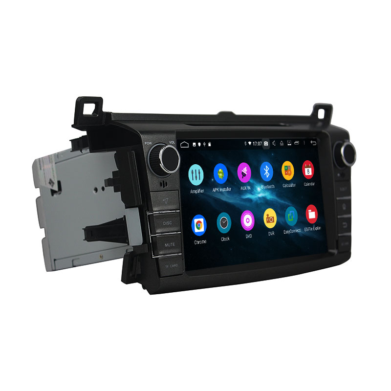 KD-8017 dvd car stereo android car vedio cheap bluetooth car radio for RAV4  2013-2018