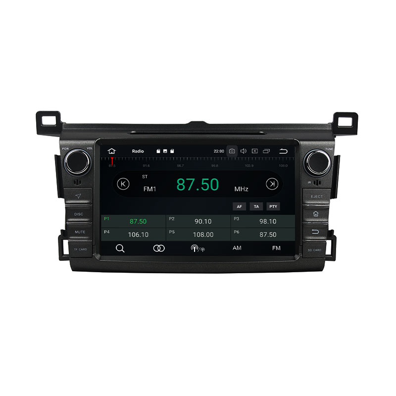 KD-8017 dvd car stereo android car vedio cheap bluetooth car radio for RAV4  2013-2018