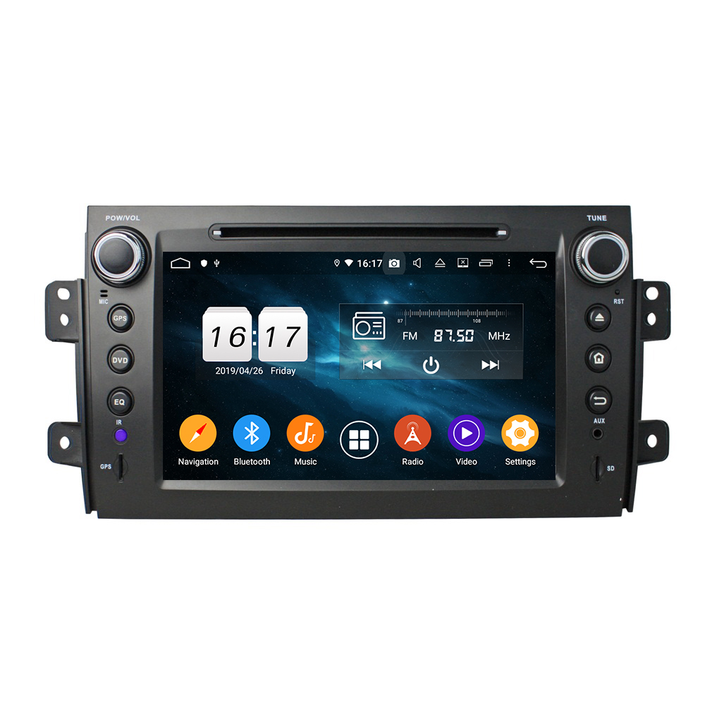 KD-8072 android auto stereo dvd player with bluetooth capability car video for Suzuki S-Cross