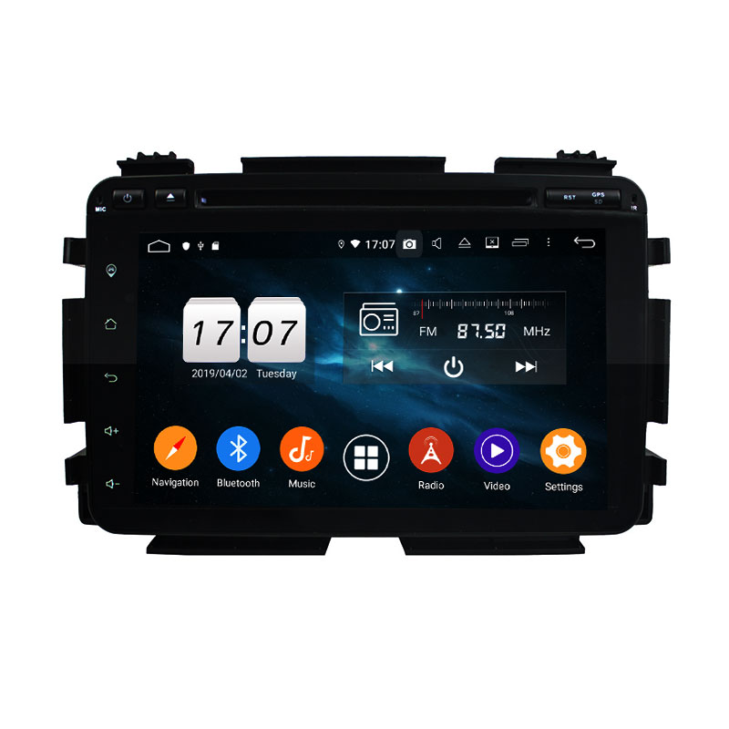 KD-8074 KLYDE Car Stereo Car Vedio Player with GPS DSP DVD for HRV/VEZEL