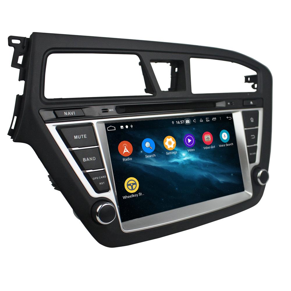 KD-8081 OEM android dual touch screen car stereo car audio for I20 2014-2015