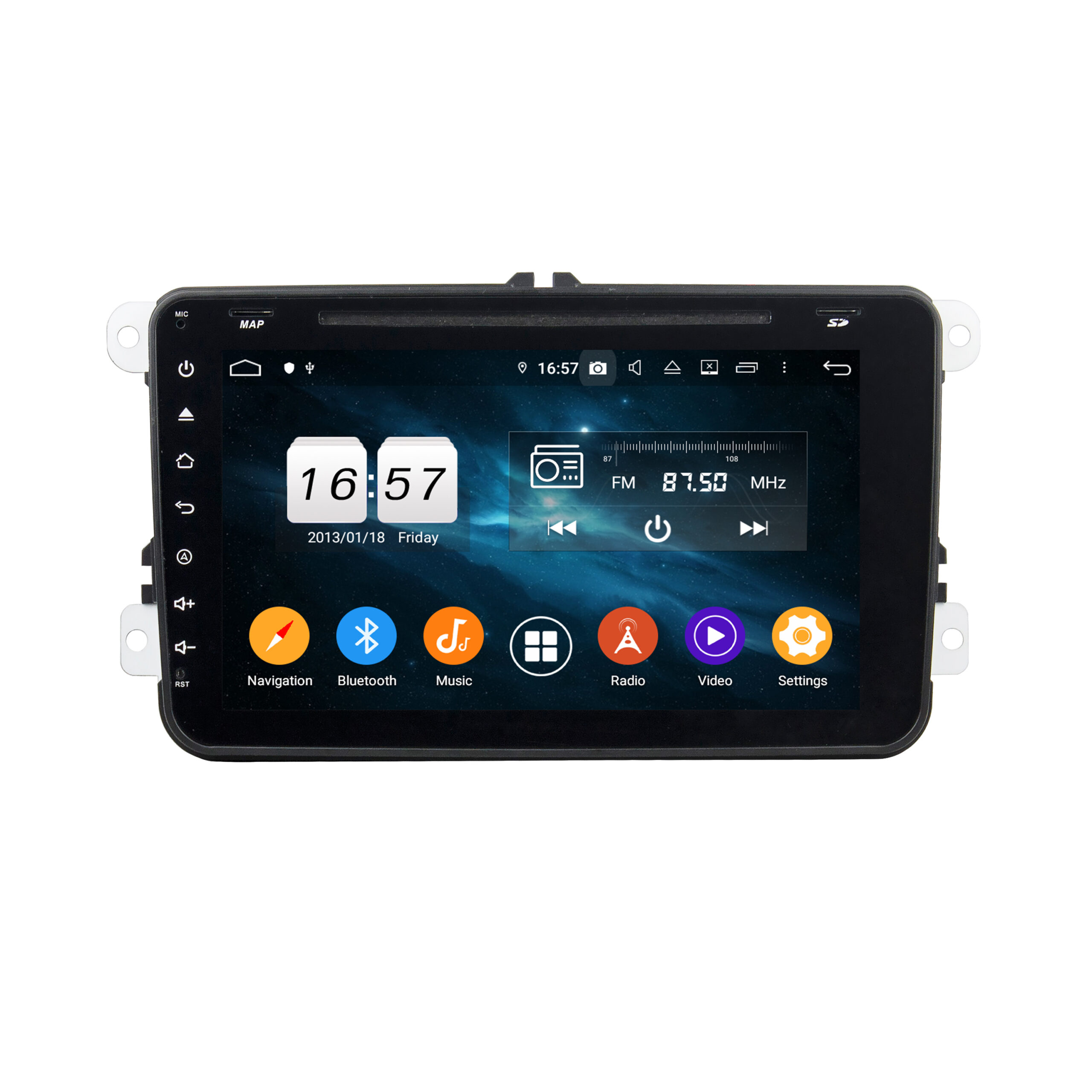 KD-8090 Car Vedio Auto Stereo Multimedia Player System with GPS for Volkswagen