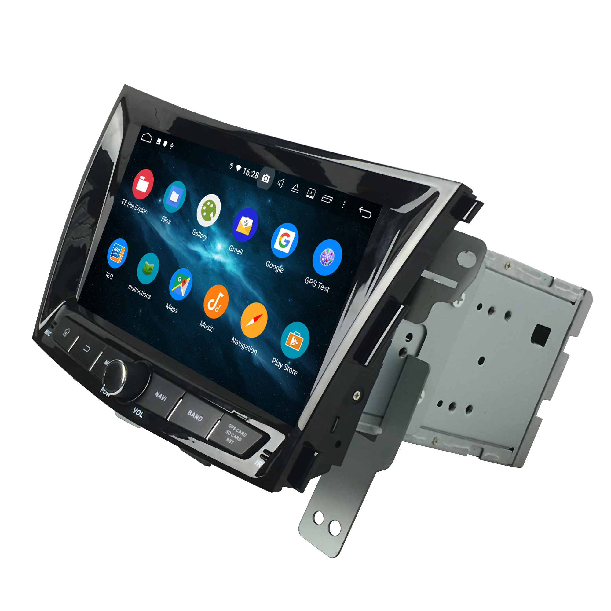 KD-8116 Car Navigation Player Auto Receiver For SsangYong Tivolan