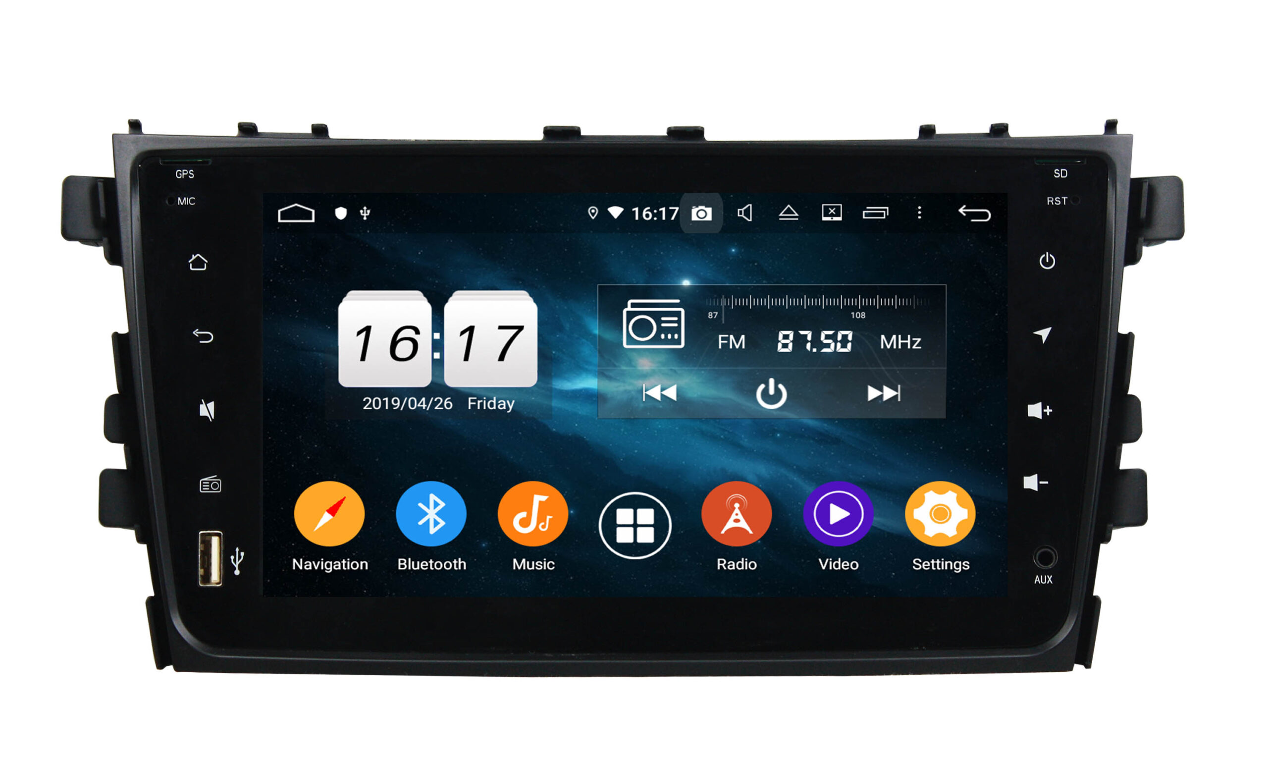 KD-8243 OEM car stereo dual touch screen car navigation for Suzuki Alto/Celerio/Cultus