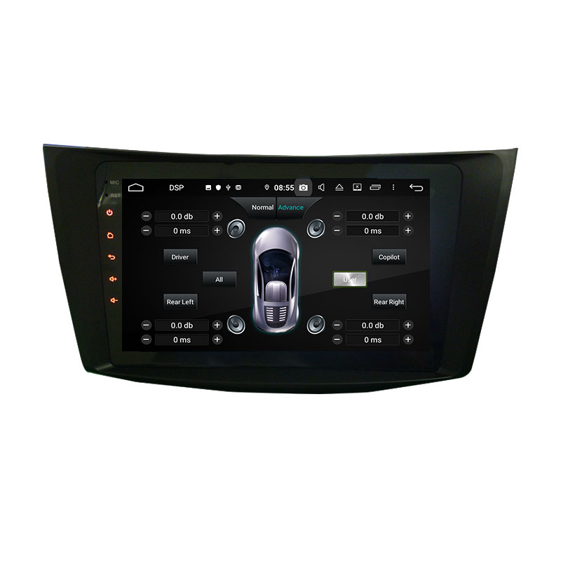 KD-8259 powered subwoofer car audio Stereo for SWIFT 2011-2012
