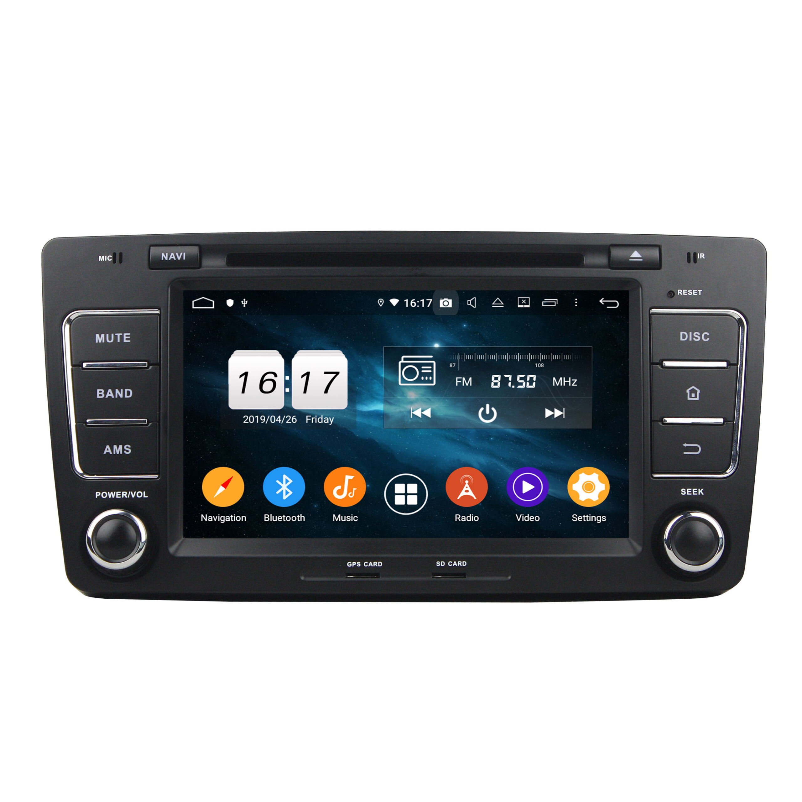 KD-8307 Car Stereo Car Navigation Player for Skoda Octavia  2009-2012