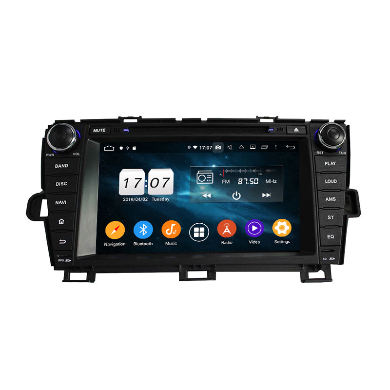 KD-8602 OEM car stereo with bluetooth multimedia car radio for toyota Prius