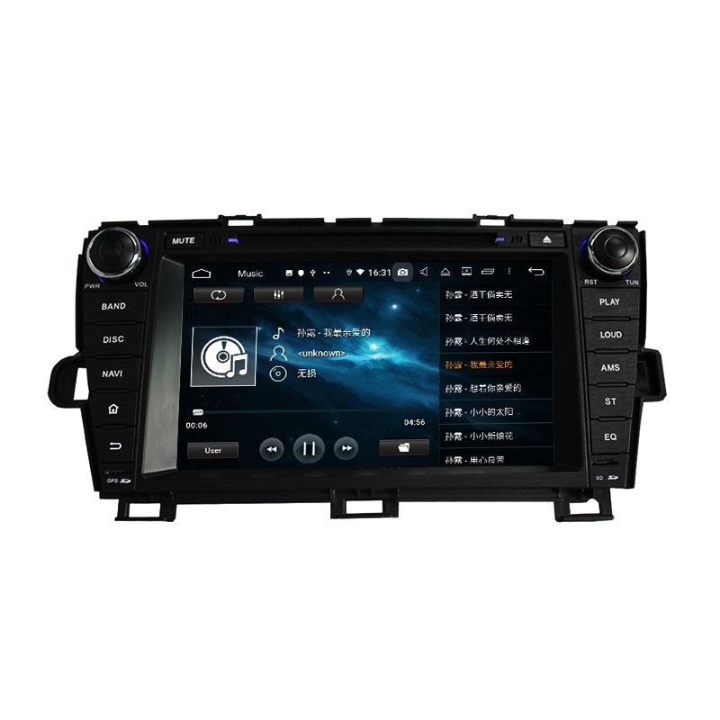 KD-8602 OEM car stereo with bluetooth multimedia car radio for toyota Prius