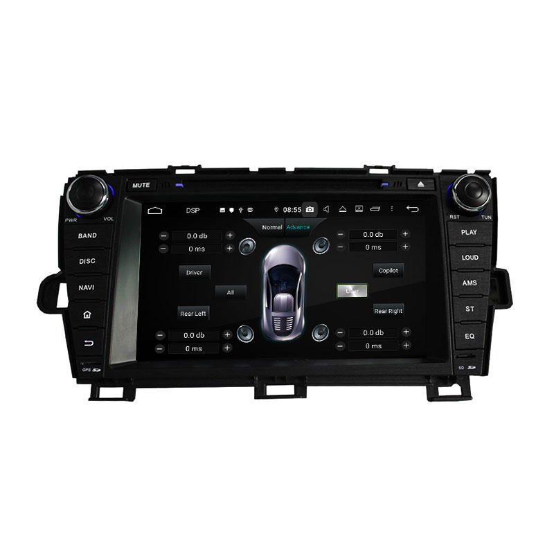 KD-8602 OEM car stereo with bluetooth multimedia car radio for toyota Prius