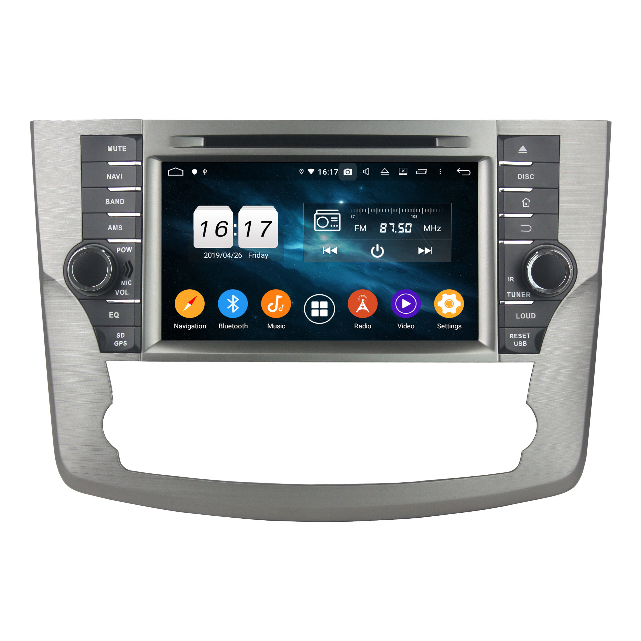 KD-8703 KLYDE car stereo android car video cheap bluetooth for Toyota Avalon