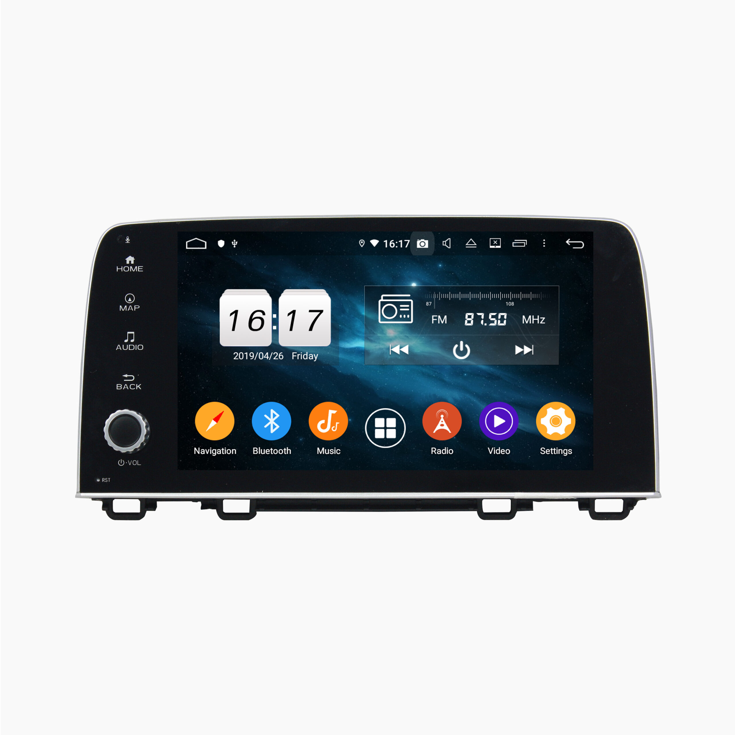 KD-9027 chinese android car stereo radio navigation for CRV 2017-2019