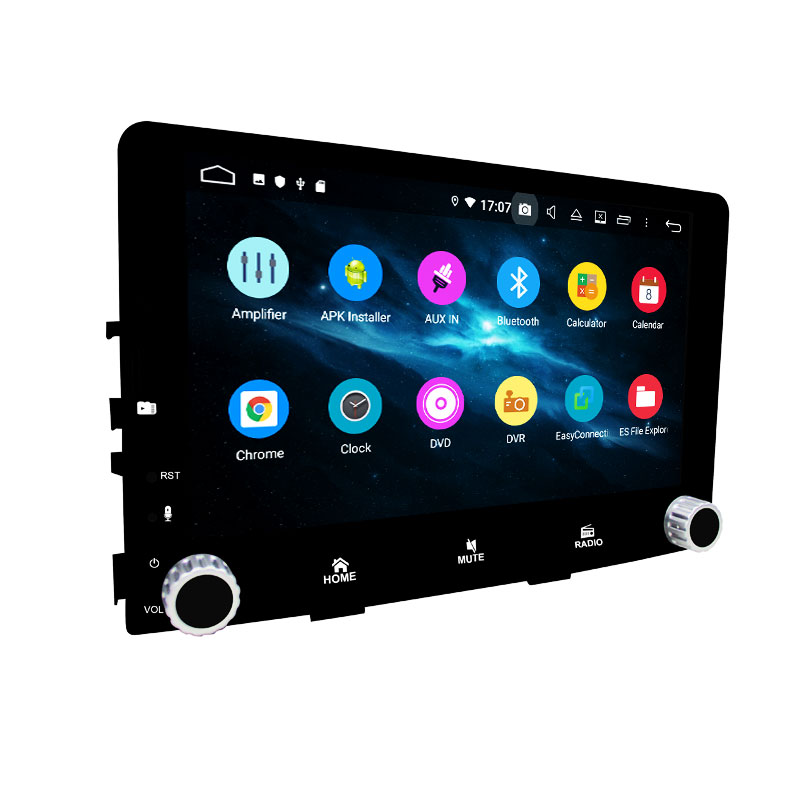 KD-9037 Touch screen car stereo audio for KIA RIO 2017-2018