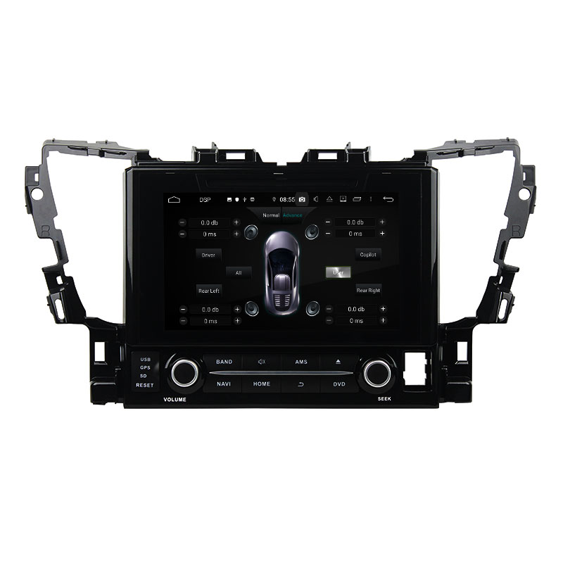 KD-9300 KLYDE OEM car radio multimedia player DSP android touch screen for Alphard  2015-2018