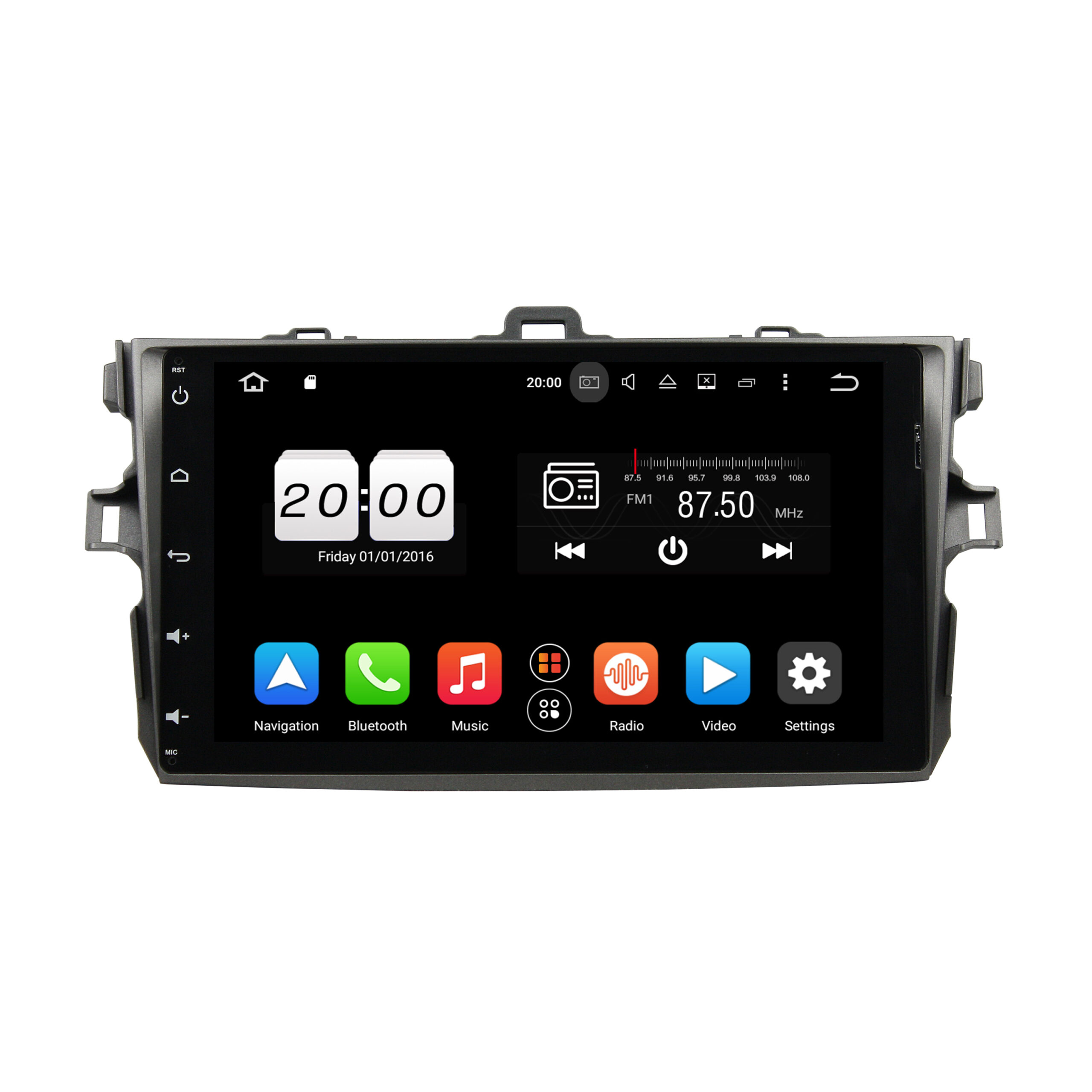 KD-9306 cheap bluetooth car stereo audio for toyota Corolla  2006-2011