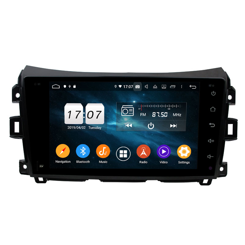 KD-9607 Stereo receiver car player for Nissan Navara 2016